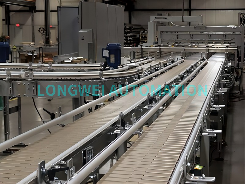 Modular MatTop Chain Conveyor