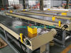 Automatic Table Top Steel Slat Chain Conveyor System