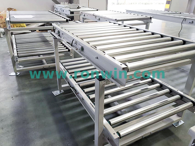 Double Layer Poly-v Pulley Motor Driven Roller Conveyor