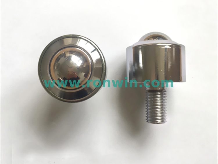 Heavy Duty Bolt Thread Fixing Ball Transfer Unit 15-230 KGS