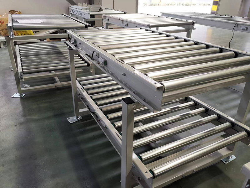 Belt-Driven Roller Conveyor for Box-Type Cargo