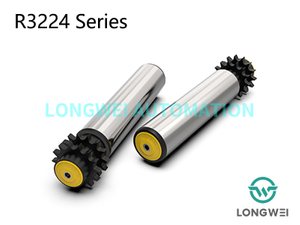 Double-row Polymer Sprocket Accumulating Conveyor Roller