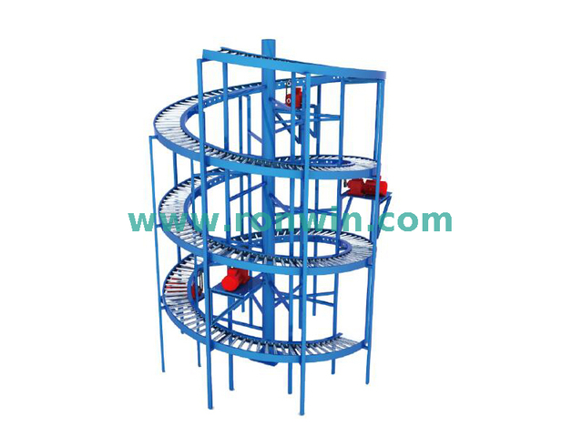 Spiral Vertical Elevator Roller Conveyor