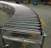 Free Curve Flexible Extendable Timing Driven Roller Conveyor 