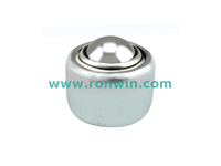 Plain Drop-in Fitting Flangeless Ball Transfer Unit Internal Spring