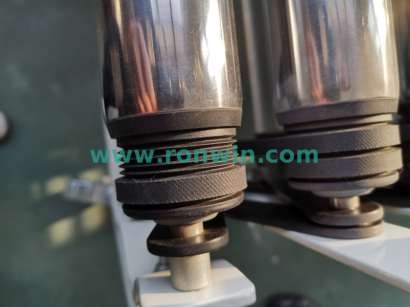 High Speed Poly-vee Pulley Belt Driven Roller Conveyor