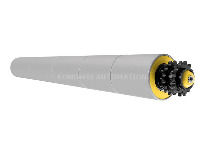 Medium Duty Polymer Sprocket Tapered Sleeve Conveyor Roller