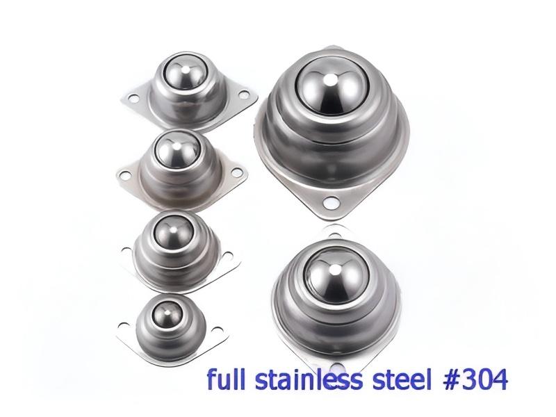 2-holes flange base fixing ball transfer unit