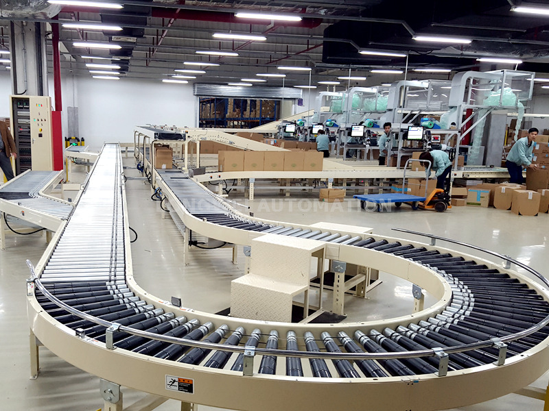 Irradiation Disinfection Automatic Conveyor Line