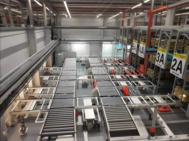 warehouse conveyor & sorting system 2