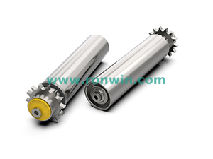 Heavy Duty Steel Single-row Sprocket Pallet Conveyor Roller