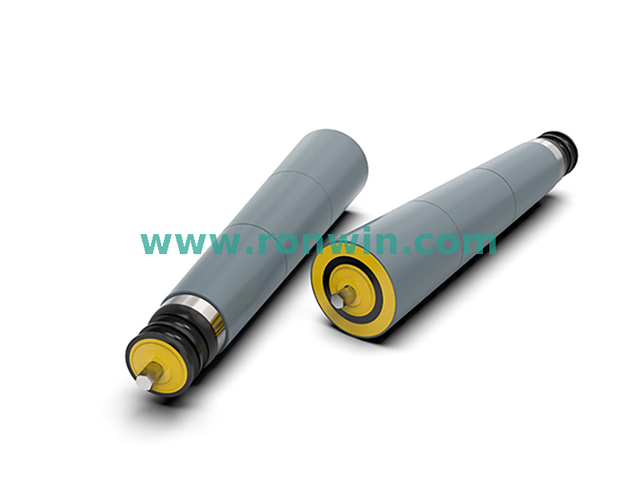 Round Belt Driven Pulley Tapered Sleeve Conveyor Roller