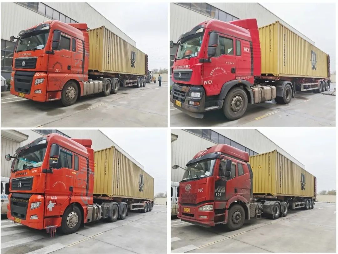 gravity roller conveyor container stuffing
