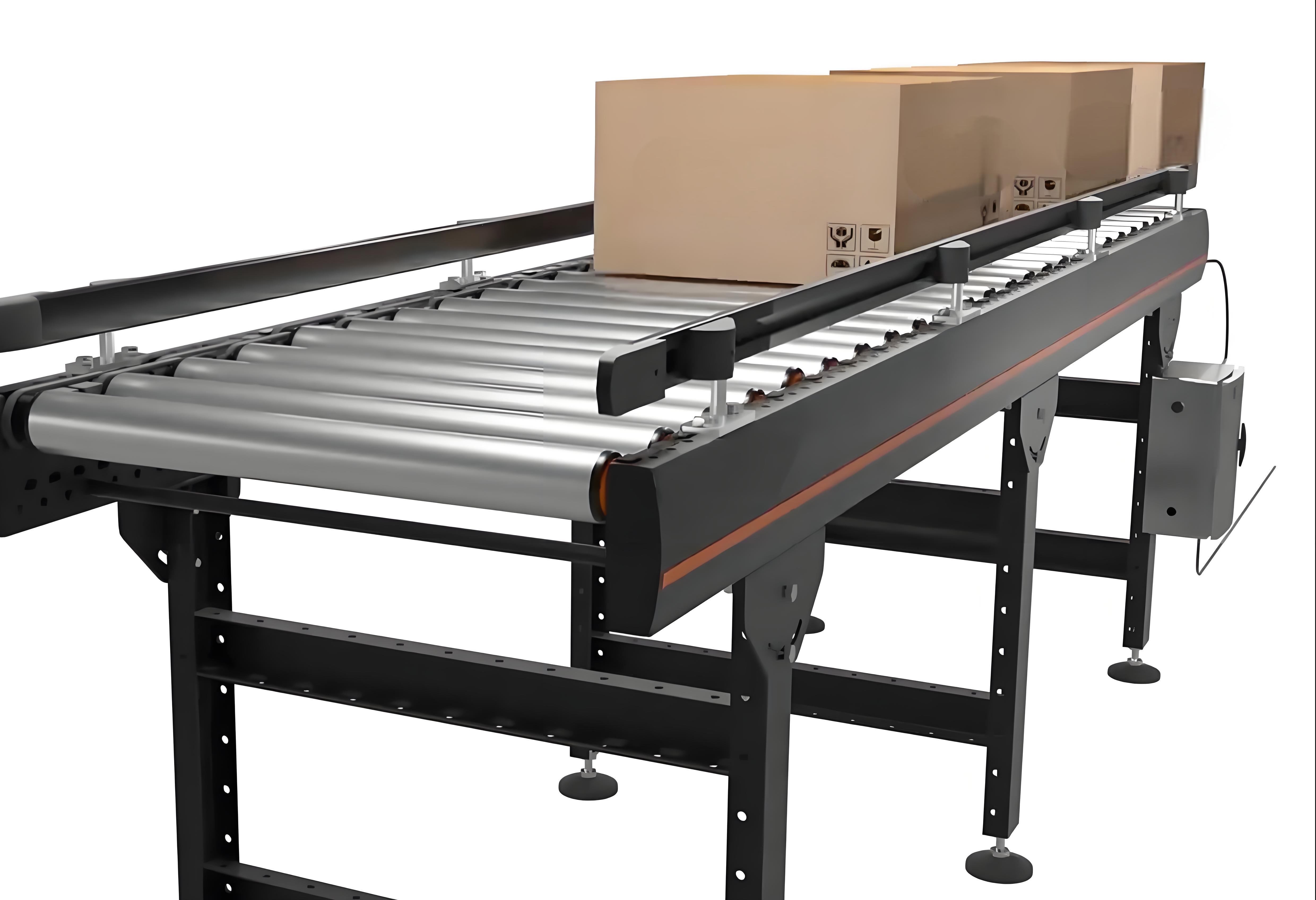 timing belt driven roller conveyor