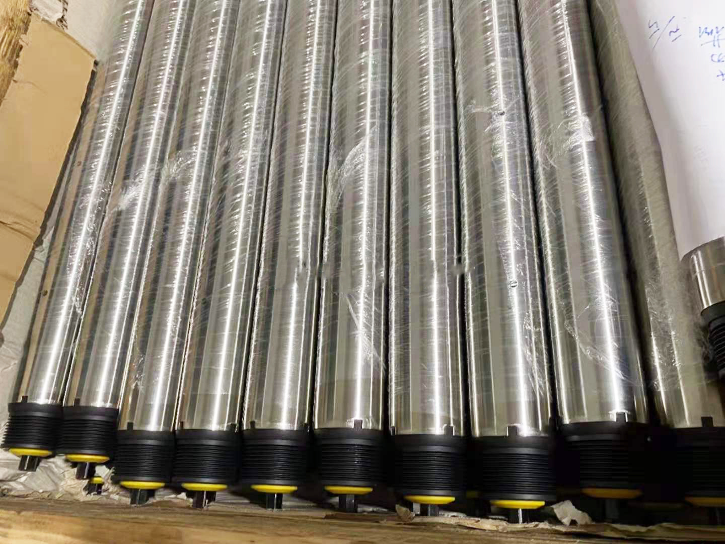 poly-v pulley direct current motor driven roller