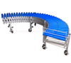 Flexible Expandable Double-row Gravity Roller Conveyor