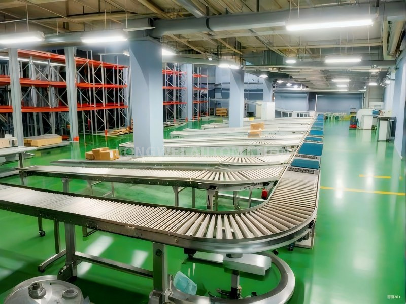 Stereoscopic Warehouse Conveyor & Sorting System