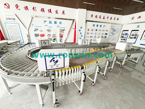 Case-Packed Middle Duty Roller Conveyor System