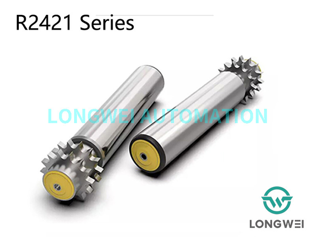 Medium Load Double-row Steel Sprocket Conveyor Diven Roller