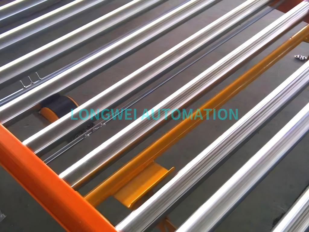 Modular Gravity Roller Conveyor for Pallet Flow Racking System