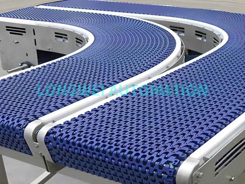 Plastic & Stainless Steel Modular Wire Mesh Belt Conveyor