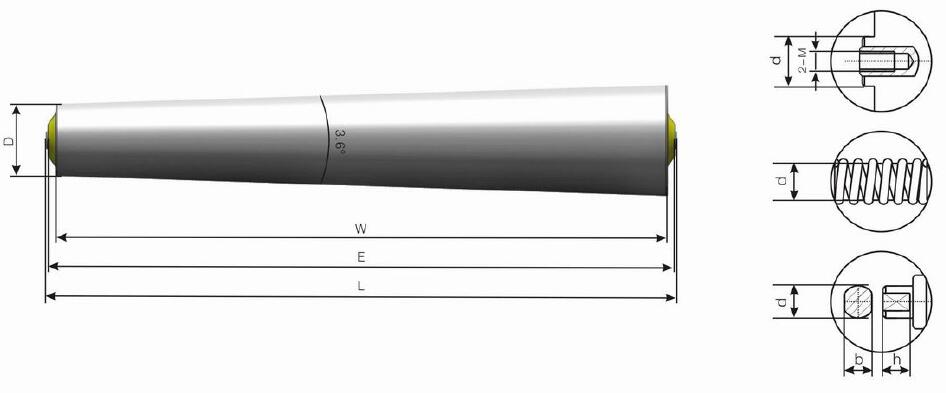 TP500 Gravity Tapered Roller
