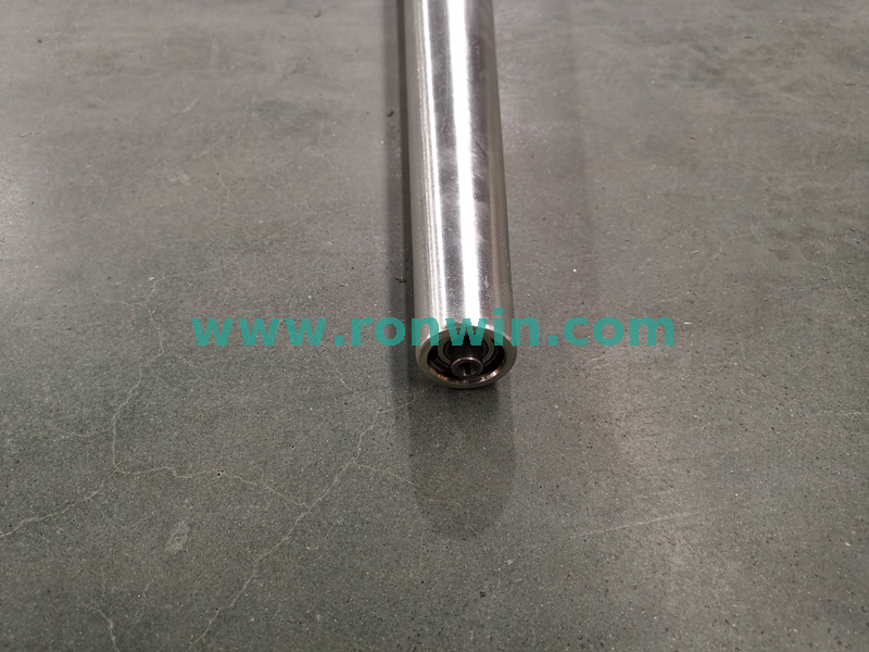 Zinc-plated Sprocket Chain Driven Heavy Load Conical Conveyor Roller 