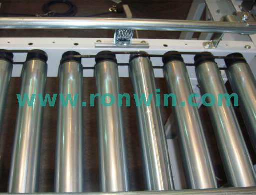 High Speed Poly-vee Pulley Belt Driven Roller Conveyor