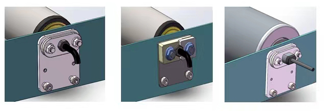 motor driven roller mounting