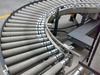 Medium Duty O-belt Driven Curved Roller Conveyor