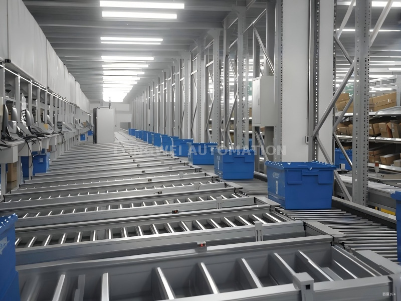 Stereoscopic Warehouse Conveyor & Sorting System