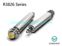 Double-row Steel Sprocket Adjustable Accumulation Conveyor Roller