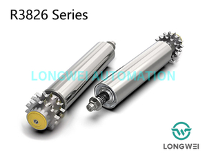 Double-row Steel Sprocket Adjustable Accumulation Conveyor Roller