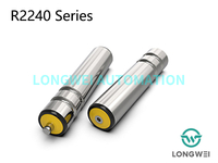 Double Grooved Round Belt Driven Steel Conveyor Roller