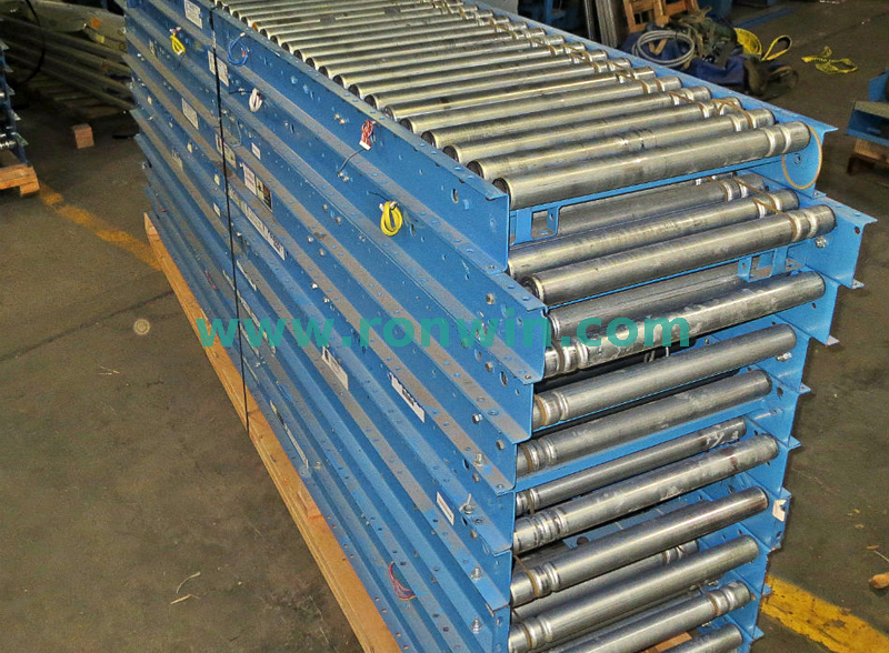Straight Double Grooved Round Belt Driven Roller Conveyor