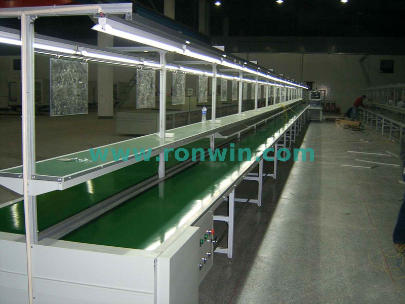 Custom Anti-static Assembly Belt Conveyor for Assembly Line