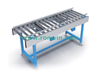 High Speed Poly-vee Pulley Belt Driven Roller Conveyor