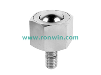 Hexagonal Thread Mount Heavy Load Ball Transfer Unit