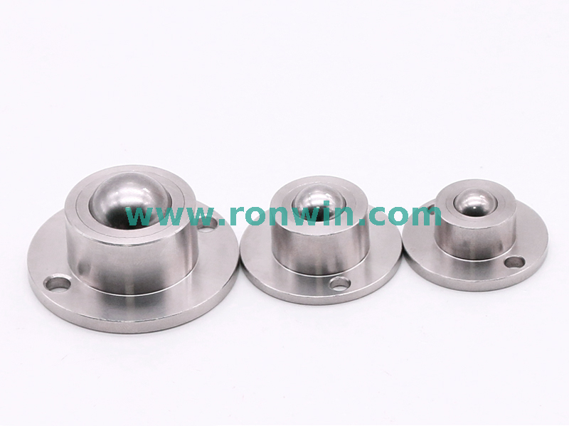 Precision Base Flange Mount Mini Ball Transfer Unit