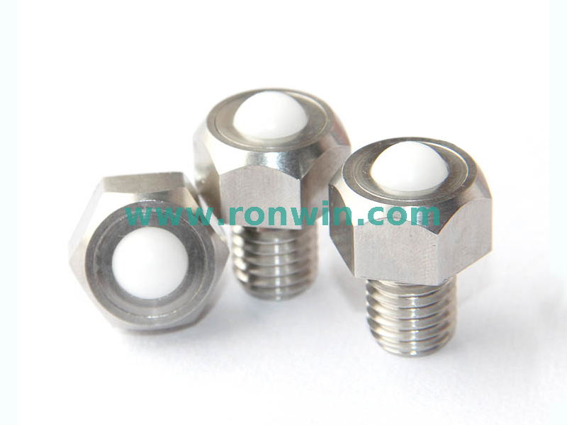 Hexagonal Thread Mount Precision Mini Ball Transfer Unit