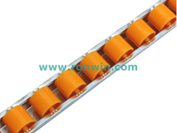 Dia.28mm Steel Rack Carton Flow Wheel Track 
