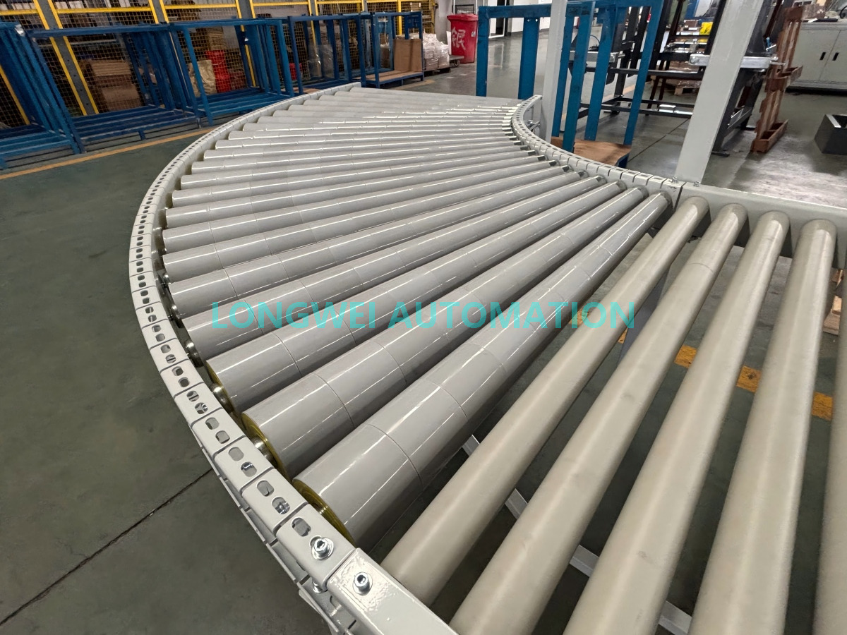 Gravity Curved Roller Conveyor for Conveyor System