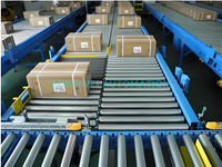 Double Sprocket Accumulating Chain Driven Roller Conveyor Line