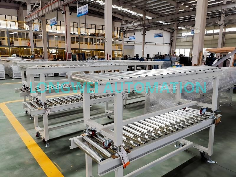 Straight Non-driven Gravity Roller Conveyor Modular