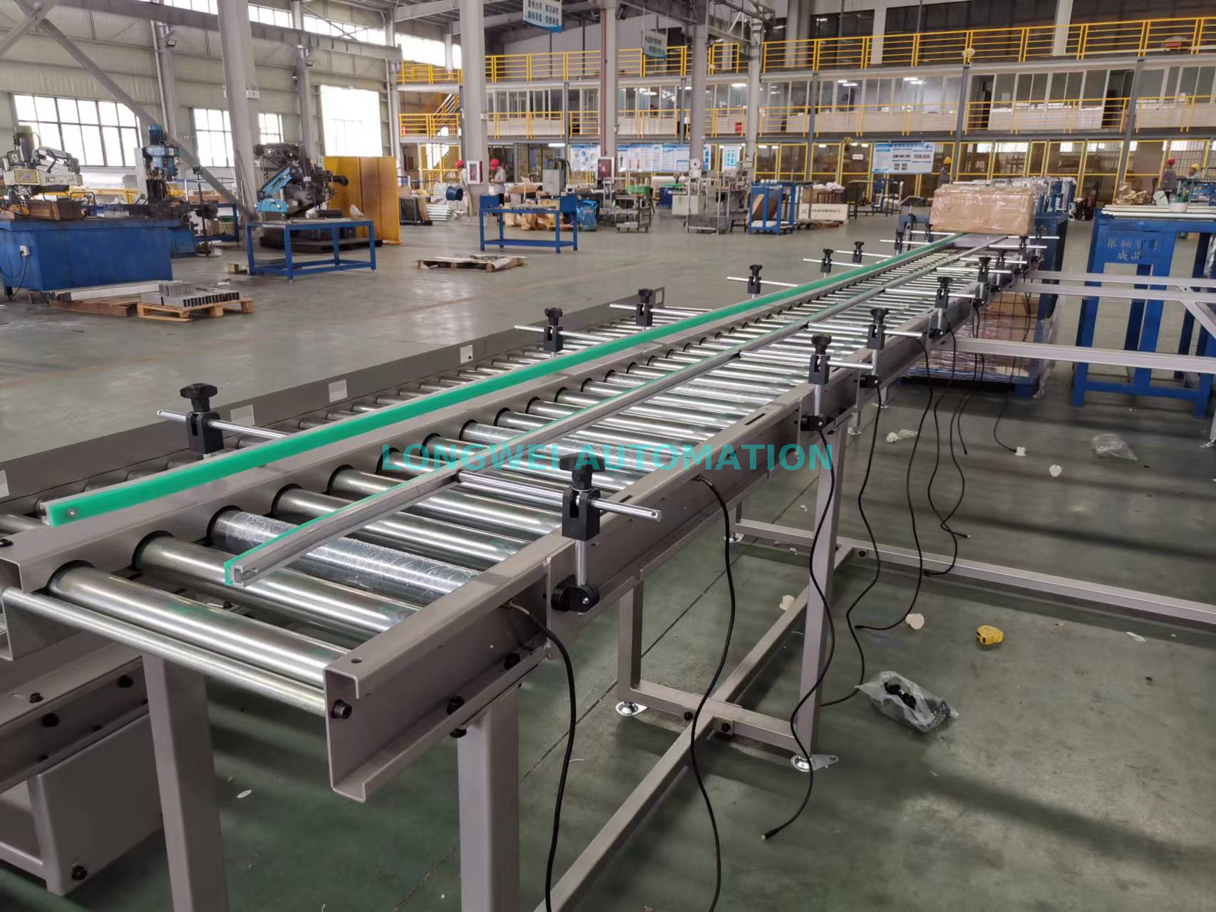 Zero Pressure Accumulation (ZPA) Roller Conveyor