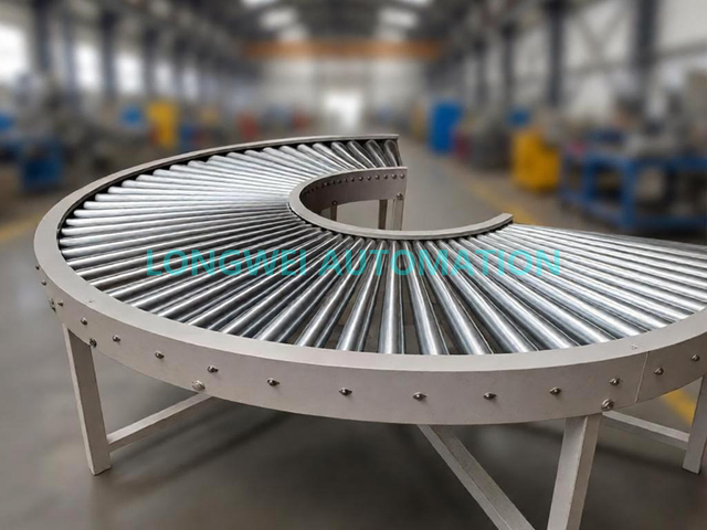 Gravity Curved Roller Conveyor for Conveyor System