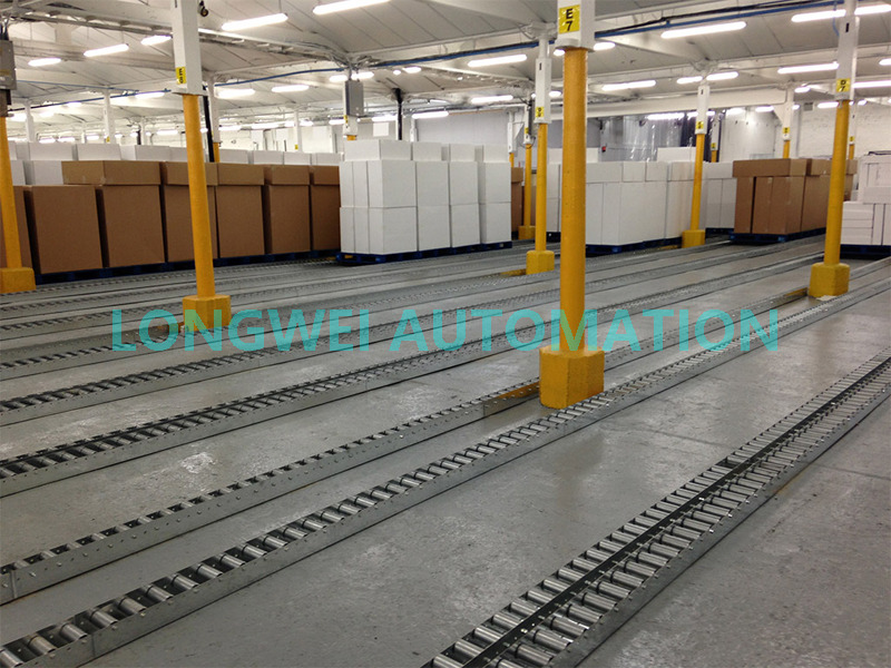 Straight Non-driven Gravity Roller Conveyor Modular