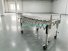 360 Rotation Flexible Expandable Gravity Roller Conveyor for Warehouse